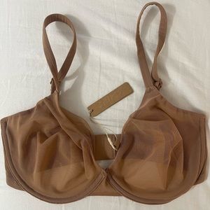 NWT SKIMS mesh underwire bra (Sienna color)🫶🏼